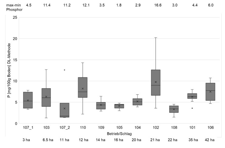 Boxplot Diagramm.